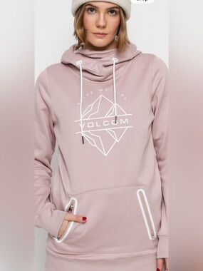 Volcom Spring Shred HD Hoodie Woman’s - Hazey Pink